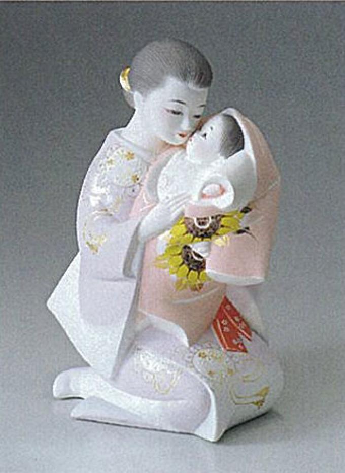 博多人形 美人物|伝統工芸品の博多人形のごとう