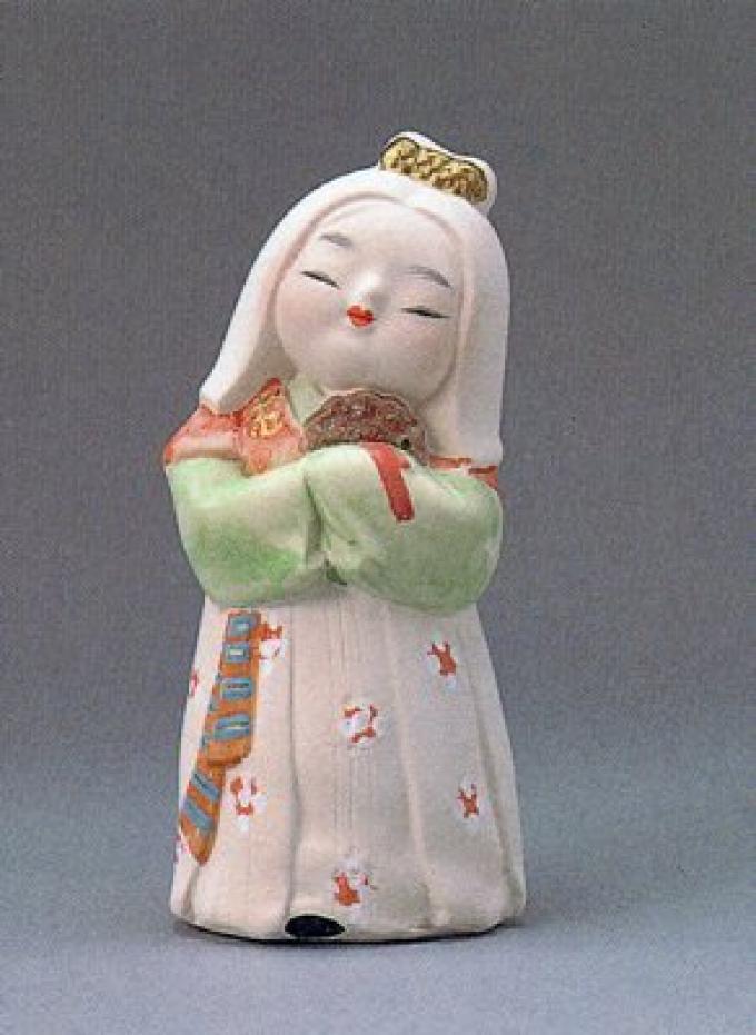 博多人形 童物|伝統工芸品の博多人形のごとう