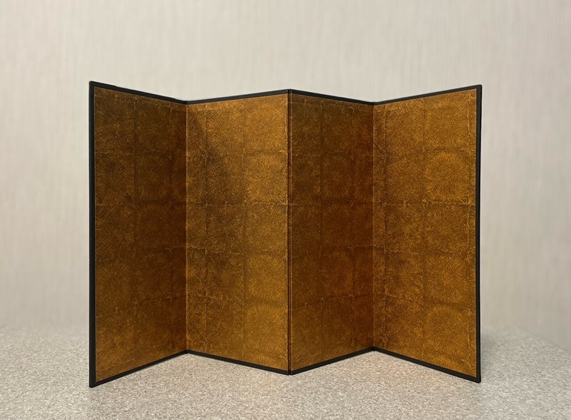 屏風3-2　小箔４曲（高さ15cm）